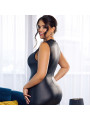 VESTIDO SEXY DE CUERO Y ENCAJE NEGRO SUBBLIME DE LA MARCA SUBBLIME DRESSES