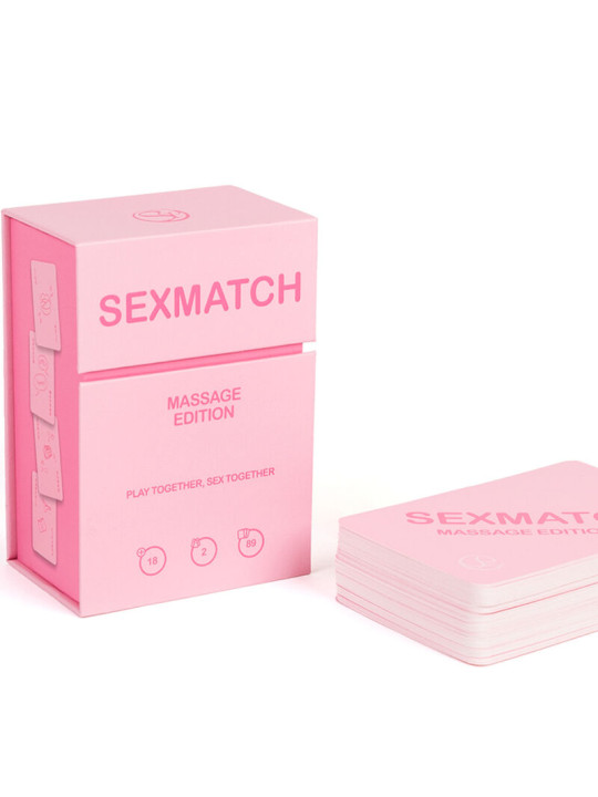 JUEGO DE CARTAS SEXMATCH MASAJE PARA PAREJAS DE LA MARCA SECRETPLAY 100% GAMES
