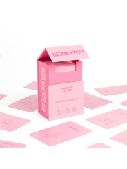 JUEGO DE CARTAS SEXMATCH MASAJE PARA PAREJAS DE LA MARCA SECRETPLAY 100% GAMES