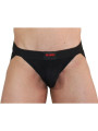 JOCKSTRAP BRILLANTE NEGRO BURN - DISEÑO SENSUAL Y CÓMODO DE LA MARCA BURN