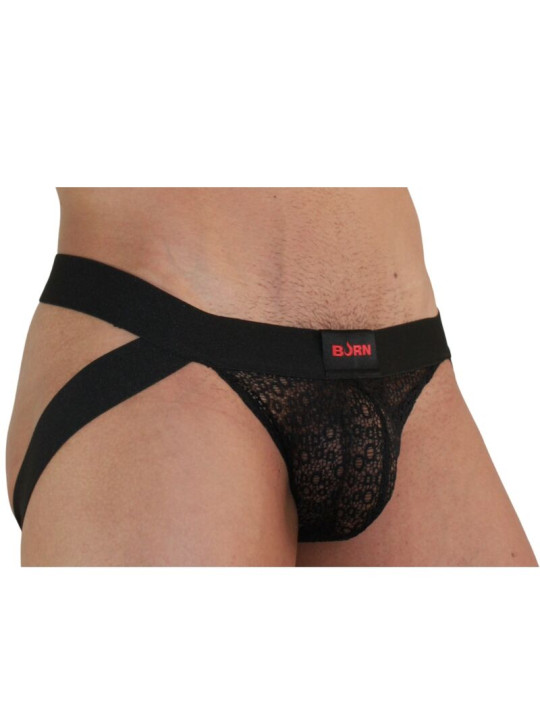 JOCKSTRAP BURN NEGRO S - DISEÑO SENSUAL Y TRANSPIRABLE DE LA MARCA BURN