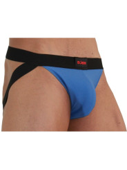 JOCKSTRAP BURN AZUL/NEGRO - DISEÑO SENSUAL Y TRANSPIRABLE DE LA MARCA BURN