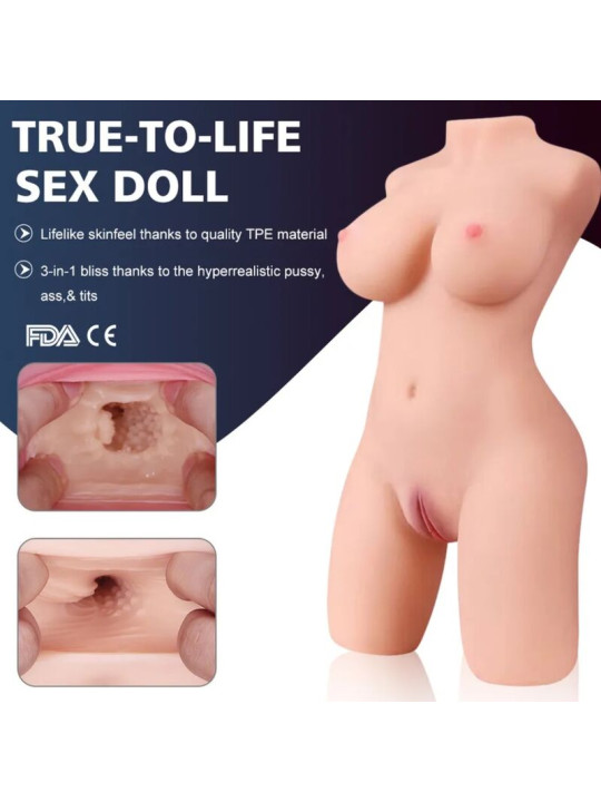 MUÑECA TORSO FEMENINO REALISTA ARMONY TPE DE LA MARCA ARMONY FOR HIM