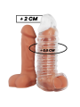 FUNDA DE PENE V11 TRANSPARENTE PARA AUMENTAR GROSOR DE LA MARCA VIRILXL