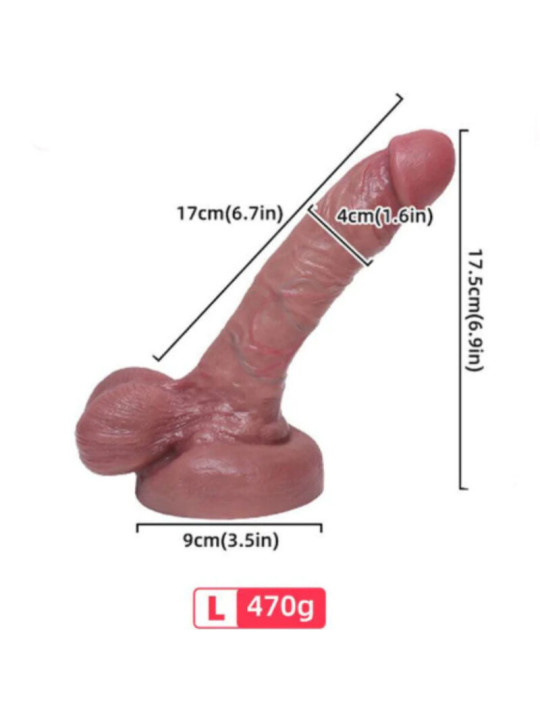 DILDO REALISTICO SILICONA LIQUIDA 17 CM ARMONY DE LA MARCA ARMONY DILDOS