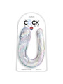 DILDO DOBLE TRANSPARENTE KING COCK 44 CM REALISTA DE LA MARCA KING COCK