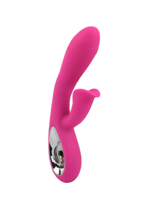 VIBRADOR DARO IMPERMEABLE 36 MODOS RECARGABLE FUCSIA DE LA MARCA ARMONY VIBRATORS
