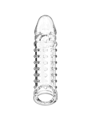 FUNDA DE PENE V11 TRANSPARENTE PARA AUMENTAR GROSOR DE LA MARCA VIRILXL