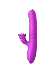 VIBRADOR ARMONY ANGELIA DOBLE LENGUA EFECTO CALOR VIOLETA DE LA MARCA ARMONY VIBRATORS