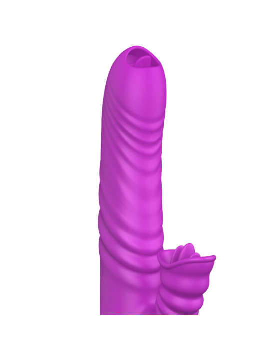 VIBRADOR ARMONY ANGELIA DOBLE LENGUA EFECTO CALOR VIOLETA DE LA MARCA ARMONY VIBRATORS