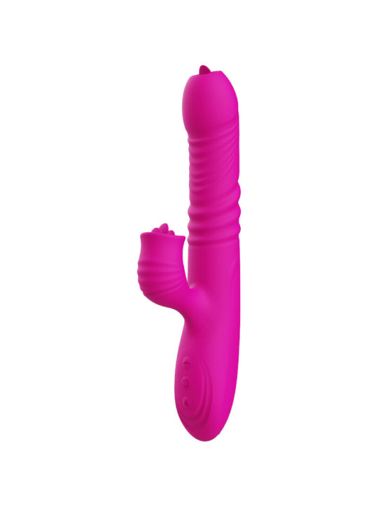 VIBRADOR DOBLE LENGUA CON CALOR 20 MODOS ARMONY FUCIA DE LA MARCA ARMONY VIBRATORS