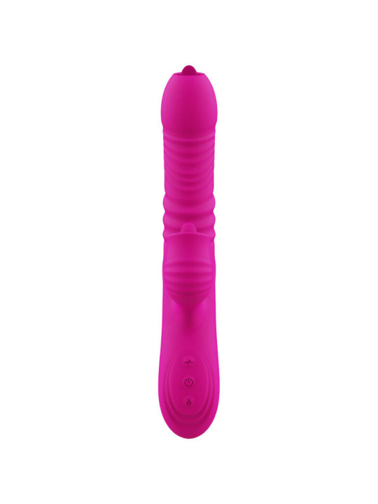 VIBRADOR DOBLE LENGUA CON CALOR 20 MODOS ARMONY FUCIA DE LA MARCA ARMONY VIBRATORS