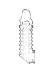 FUNDA DE PENE V11 TRANSPARENTE PARA AUMENTAR GROSOR DE LA MARCA VIRILXL