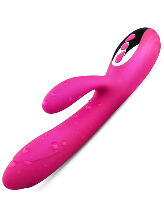 VIBRADOR FLEXIBLE EFECTO CALOR ARMONY - 10 MODOS FUCSIA DE LA MARCA ARMONY VIBRATORS