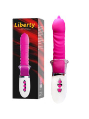 VIBRADOR LIBERTY CON LENGUA Y EMPUJE - ARMONY DE LA MARCA ARMONY VIBRATORS