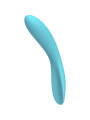 VIBRADOR ELIZABETH SILICONA AZUL RECARGABLE 36 MODOS DE LA MARCA ARMONY VIBRATORS