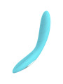 VIBRADOR ELIZABETH SILICONA AZUL RECARGABLE 36 MODOS DE LA MARCA ARMONY VIBRATORS