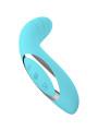 VIBRADOR ELIZABETH SILICONA AZUL RECARGABLE 36 MODOS DE LA MARCA ARMONY VIBRATORS
