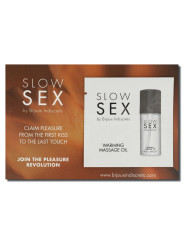 ACEITE MASAJE EFECTO CALOR BIJOUX SLOW SEX 2 ML DE LA MARCA BIJOUX SLOW SEX