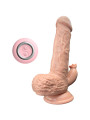 DILDO VIBRADOR THRUSTING CON LENGUA ESTIMULADOR 19 CM DE LA MARCA ARMONY VIBRATORS