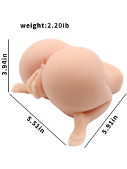 MASTURBADOR MASCULINO ARMONY ANO Y VAGINA VIBRANTE DE LA MARCA ARMONY FOR HIM