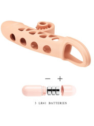 EXTENSOR DE PENE CON VIBRACIÓN ROMANCE - TPE NATURAL DE LA MARCA ROMANCE