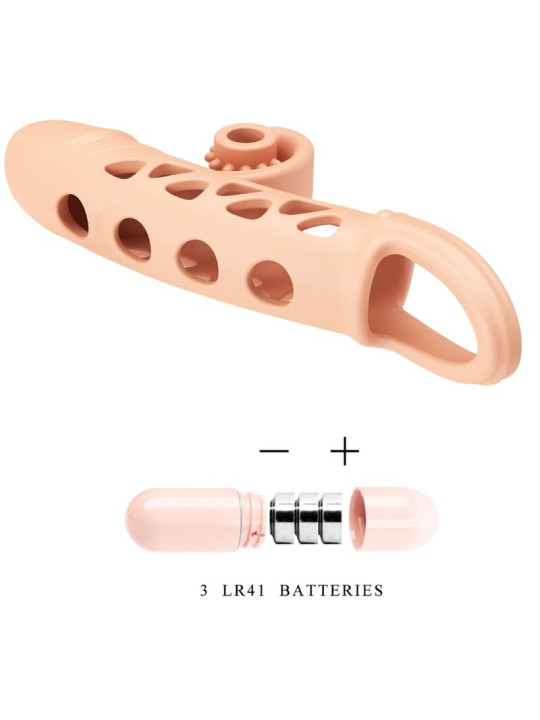 EXTENSOR DE PENE CON VIBRACIÓN ROMANCE - TPE NATURAL DE LA MARCA ROMANCE