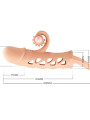 EXTENSOR DE PENE CON VIBRACIÓN ROMANCE - TPE NATURAL DE LA MARCA ROMANCE