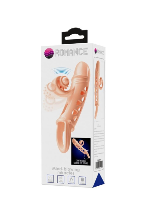 EXTENSOR DE PENE CON VIBRACIÓN ROMANCE - TPE NATURAL DE LA MARCA ROMANCE
