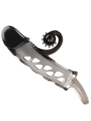 EXTENSOR PENE VIBRADOR NEGRO ROMANCE DE LA MARCA ROMANCE