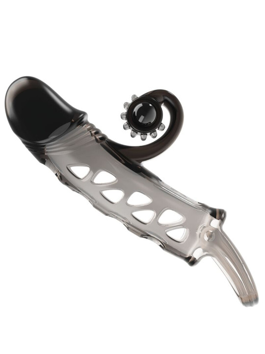 EXTENSOR PENE VIBRADOR NEGRO ROMANCE DE LA MARCA ROMANCE