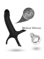 ANILLO VIBRADOR ARMONY CON 9 MODOS - SILICONA MÉDICA DE LA MARCA ARMONY FOR HIM