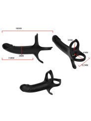 ANILLO VIBRADOR ARMONY CON 9 MODOS - SILICONA MÉDICA DE LA MARCA ARMONY FOR HIM