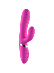 VIBRADOR ADELA IMPERMEABLE 36 MODOS SILICONA FUCSIA DE LA MARCA ARMONY VIBRATORS