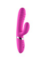 VIBRADOR ADELA IMPERMEABLE 36 MODOS SILICONA FUCSIA DE LA MARCA ARMONY VIBRATORS