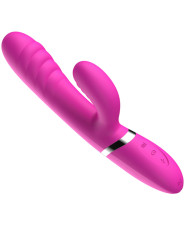VIBRADOR ADELA IMPERMEABLE 36 MODOS SILICONA FUCSIA DE LA MARCA ARMONY VIBRATORS