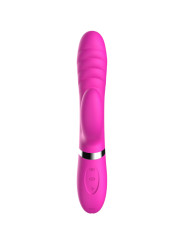 VIBRADOR ADELA IMPERMEABLE 36 MODOS SILICONA FUCSIA DE LA MARCA ARMONY VIBRATORS