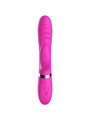 VIBRADOR ADELA IMPERMEABLE 36 MODOS SILICONA FUCSIA DE LA MARCA ARMONY VIBRATORS