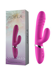 VIBRADOR ADELA IMPERMEABLE 36 MODOS SILICONA FUCSIA DE LA MARCA ARMONY VIBRATORS