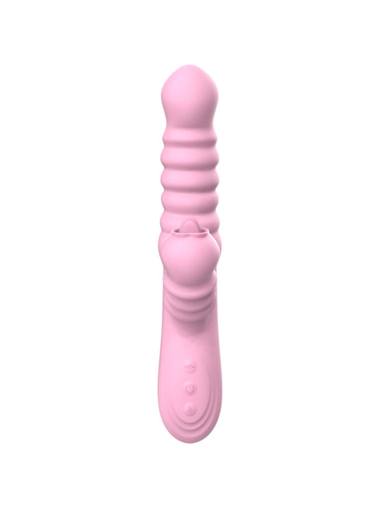 VIBRADOR MULTIFUNCIÓN CON LENGUA Y CALOR - ARMONY ROSA DE LA MARCA ARMONY VIBRATORS