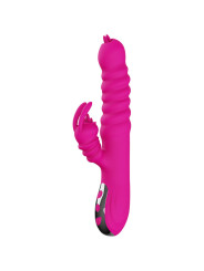 VIBRADOR RABBIT DOBLE LENGUA CON CALOR - ARMONY FUCSIA DE LA MARCA ARMONY VIBRATORS