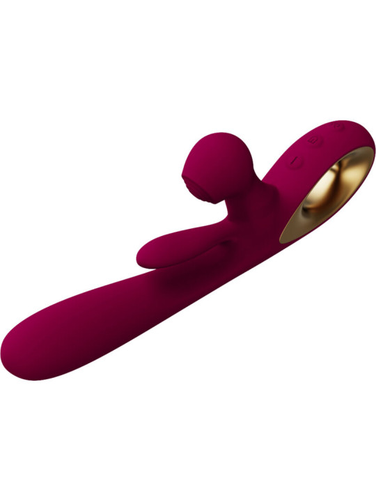 VIBRADOR DUAL IMPACT SWING CON LENGUA MÓVIL 36 MODOS DE LA MARCA ARMONY VIBRATORS