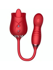 VIBRADOR ARMONY DELIGHT FLOWER CON LENGUA Y BUMPING DE LA MARCA ARMONY STIMULATORS