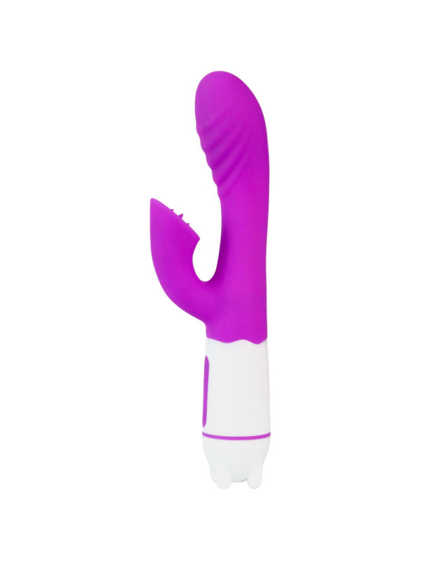 VIBRADOR RECARGABLE CON LENGUA Y 36 MODOS VIOLETA DE LA MARCA ARMONY VIBRATORS