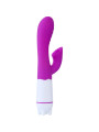 VIBRADOR RECARGABLE CON LENGUA Y 36 MODOS VIOLETA DE LA MARCA ARMONY VIBRATORS