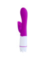 VIBRADOR RECARGABLE CON LENGUA Y 36 MODOS VIOLETA DE LA MARCA ARMONY VIBRATORS