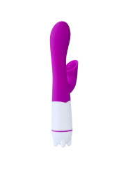 VIBRADOR RECARGABLE CON LENGUA Y 36 MODOS VIOLETA DE LA MARCA ARMONY VIBRATORS