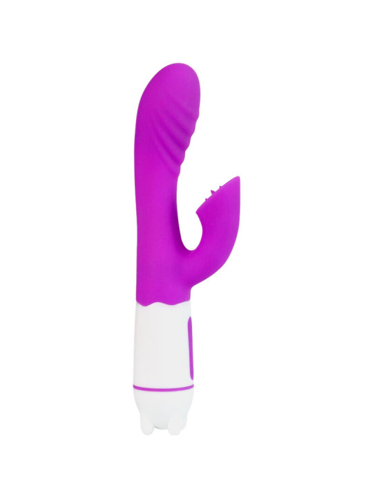 VIBRADOR RECARGABLE CON LENGUA Y 36 MODOS VIOLETA DE LA MARCA ARMONY VIBRATORS