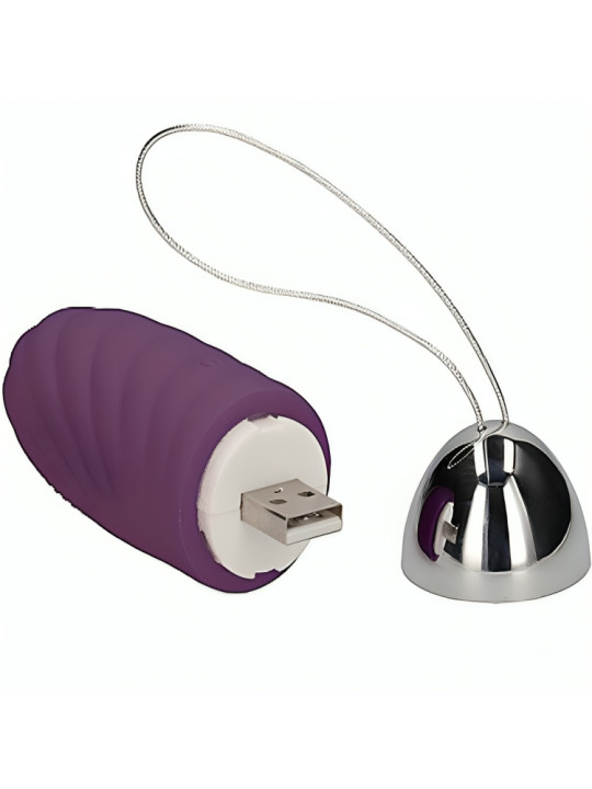 HUEVO VIBRADOR JIUUY CONTROL REMOTO 36 MODOS VIOLETA DE LA MARCA ARMONY STIMULATORS