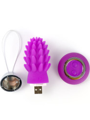 HUEVO VIBRADOR OCTOPUS CONTROL REMOTO SILICONA VIOLETA DE LA MARCA ARMONY STIMULATORS